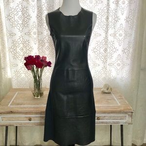 🖤SOLD🖤Sexy Leather Black Dress
